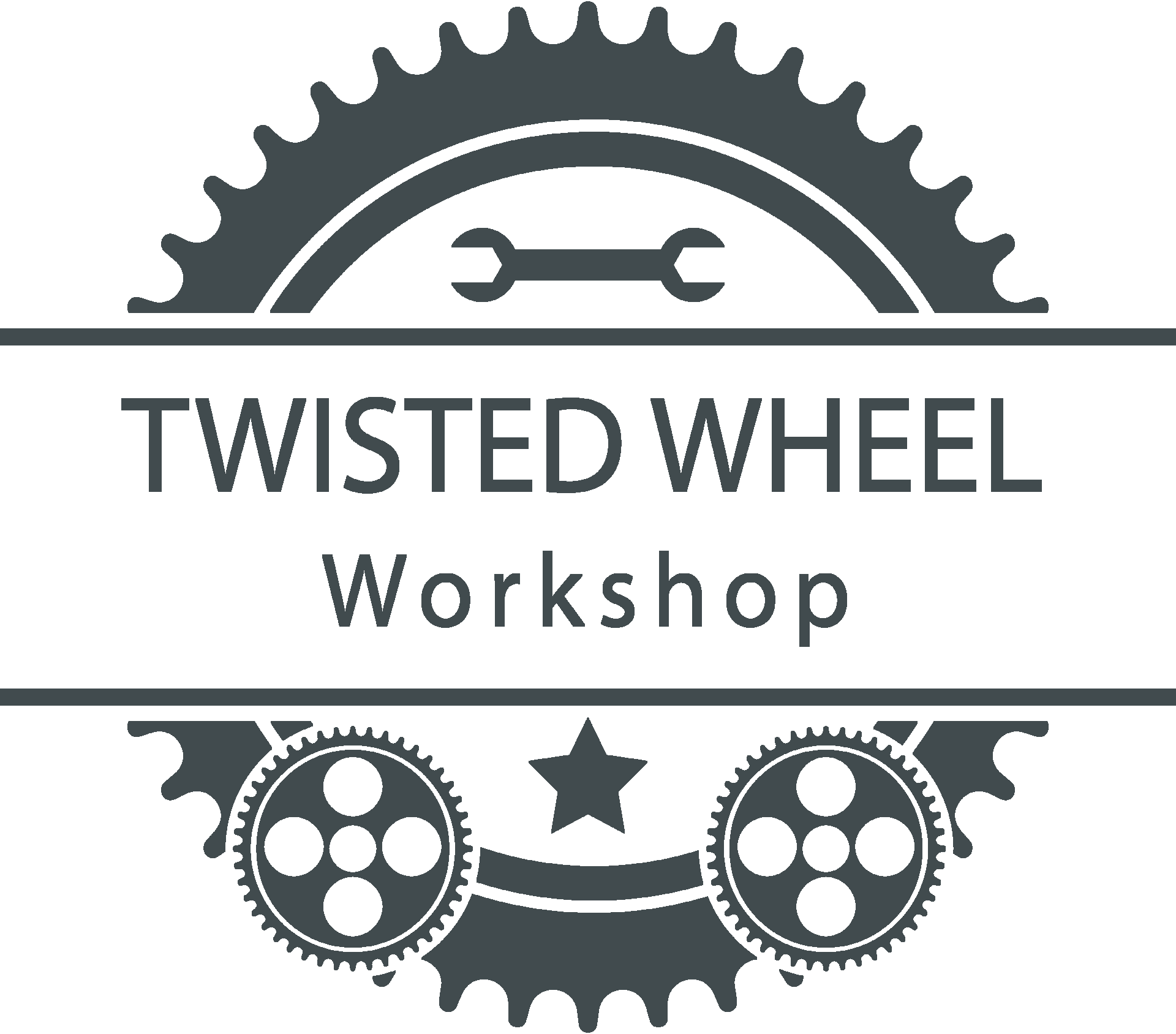 Логотип Twisted wheel workshop