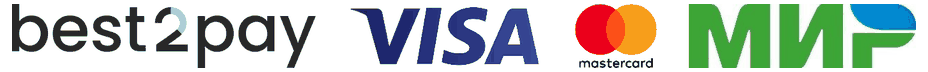 Best2Pay, Visa, Mastercard, МИР