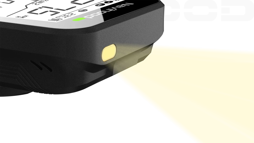 2.6" GPS Велокомпьютер Navihood L3, ч/б экран, 35 часов от батареи, индикатор безопасности.