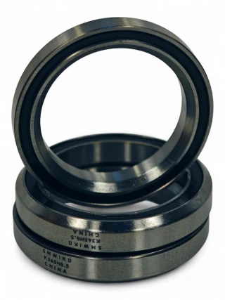 SMWK345H6.5, Подшипник рулевой колонки SMWIKO, тип K345H6.5, 1-1/8”, 30.15×41.0×6.5, 45°х45°