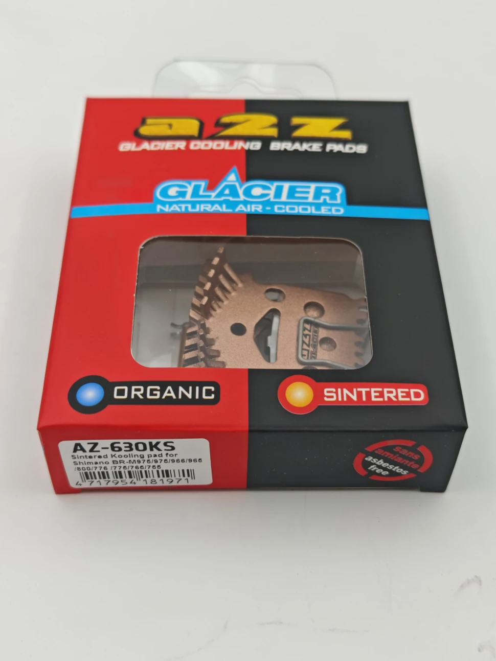 Металлические дисковые тормозные колодки A2Z  с радиатором для Shimano XTR M975/M966/M965/XT M776/M7
