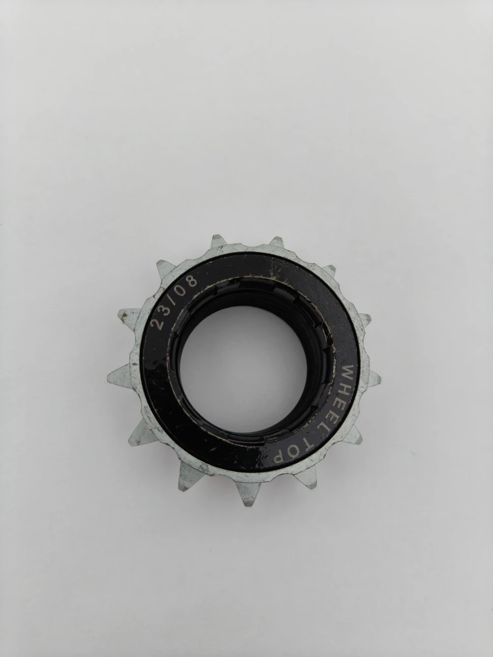 13T трещетка Wheeltop,  1/2" X 3/32", резьба M30, под BMX. 110 грамм.