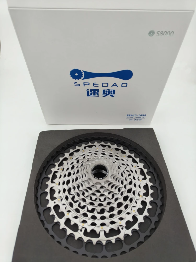 12 скоростная MTB кассета Spedao, Shimano Freehub, HG. Диапазон — 11-50T