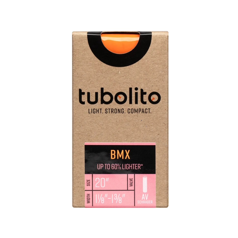 Tubo-BMX-1-1/8-1-3/8-AV-20 легкая камера TUBOLITO (вес 48 г) для BMX, 20', 1-1/8" —