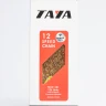 TOLV-121 Ti-Gold,12 скоростная цепь для велосипеда TAYA. Цвет: золотой. В комплект входит 2 замка. — фото 1
