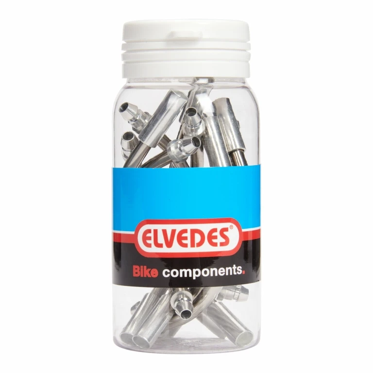 Стяжка тормозного троса Elvedes, 110 градусов, 5.0 мм, нержавеющая сталь, стальной, 10 штук
