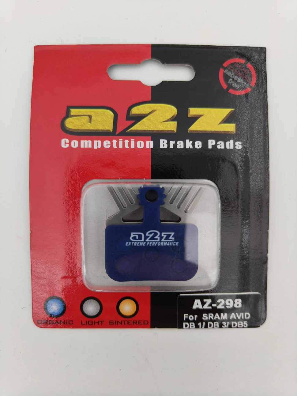 Колодки A2Z для Avid DB1/DB3/DB5 (гидравлика) органика