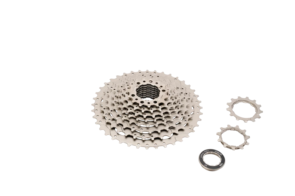 Кассета S-Ride CS-M400, 11-40T, 10 скоростей, клепанная, защитное покрытие Chemical Nickle, CS-M4001