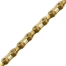 ONZE-111 Ti-Gold, 11 скоростная цепь для велосипеда TAYA. Цвет: золотой. В комплект входит 2 замка. — фото 2
