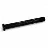 PQRT16.002 RT16 Thru axle，Al7075, L=130mm，M15*P1.5mm-15mm Black colour w/o logo — фото 1