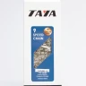 NOVE-91 (UL) Silver/Silver,9 скоростная ультралегкая цепь для велосипеда TAYA. Цвет: серебристый. В — фото 1