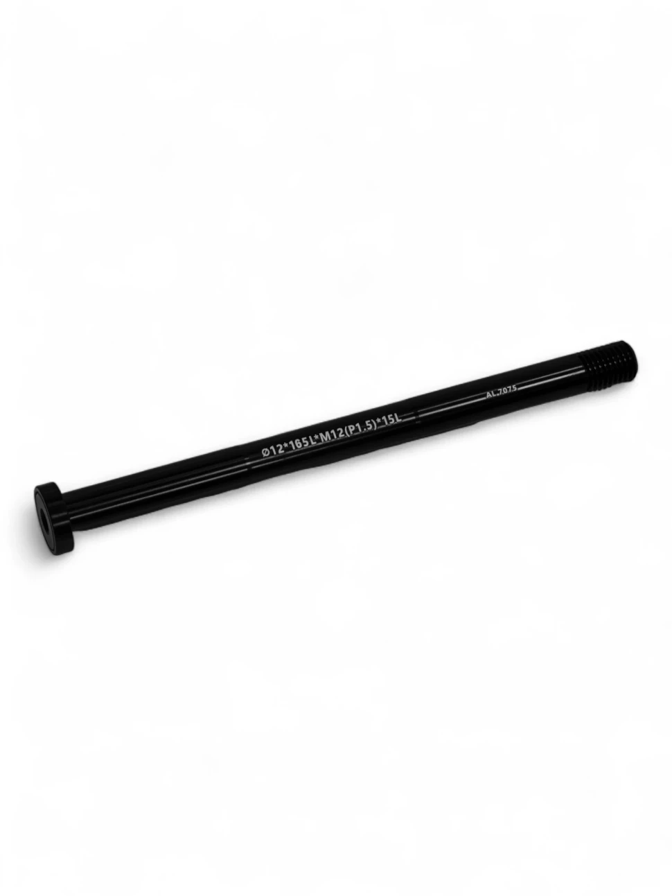 PQRT16.004 142мм Ось，Al7075, L=165mm，M12*P1.5mm-15mm чёрная