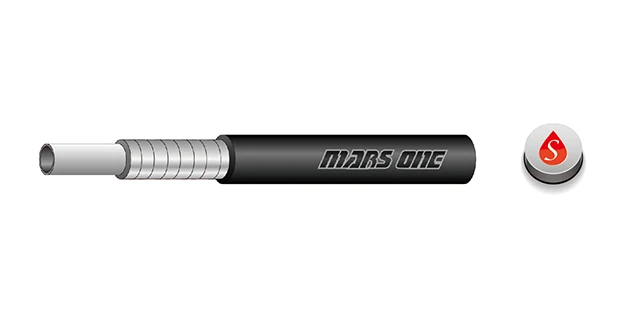 Оплетка троса тормоза Mars One, 5.0 мм, 50 метров в бухте. Цвет: черный