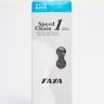 410H, Black / Black,Односкоростная цепь для велосипеда TAYA с тефлоновым покрытием, черный / черный. — фото 1