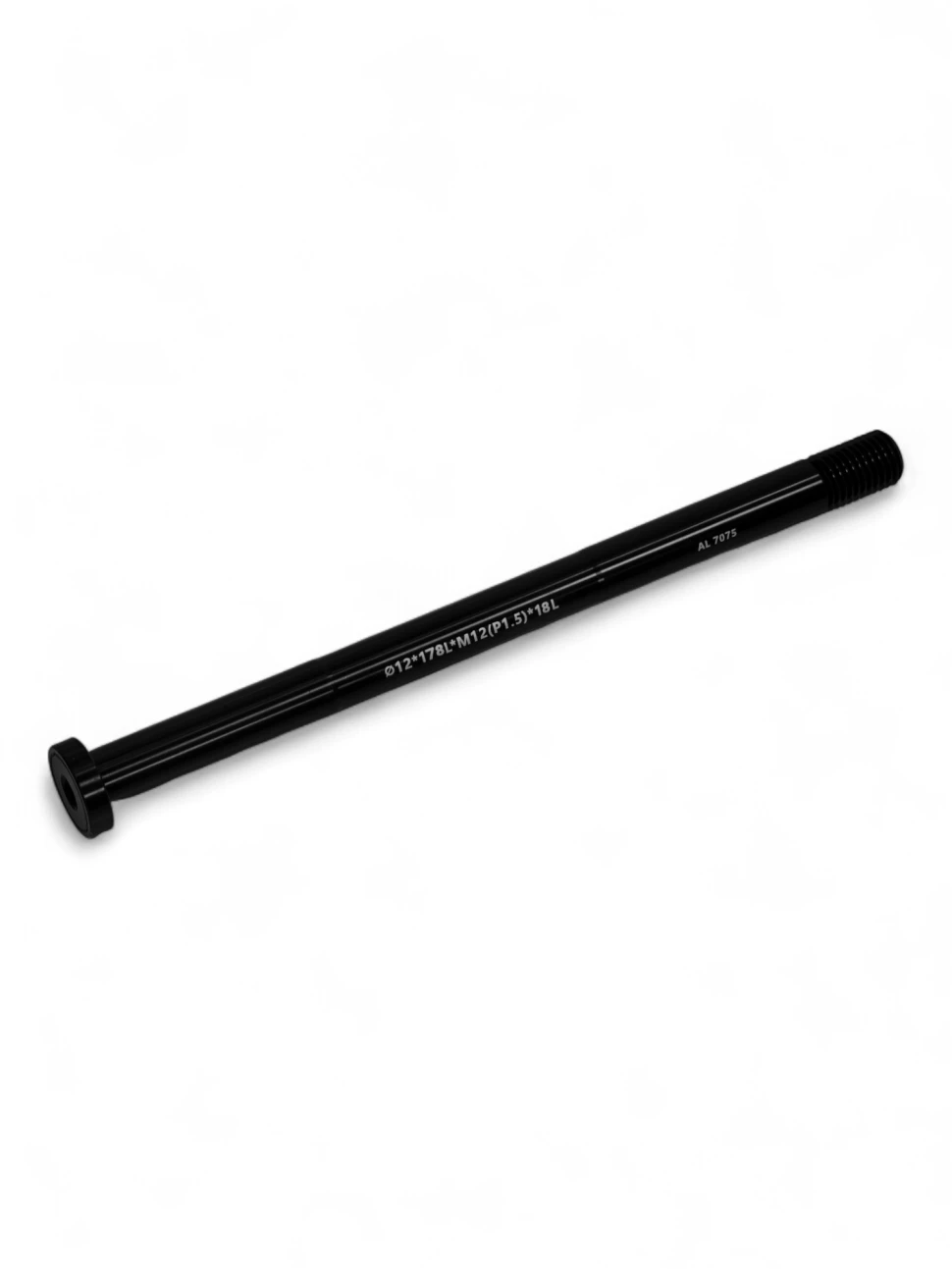 148мм ось Boost，Al7075, L=178mm，M12*P1.5mm-15mm чёрная