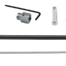 Набор Elvedes для роллерных тормозов SHIMANO BR-IM41/50/53: трос, оплетка, 1000/1250 мм, черный — фото 1