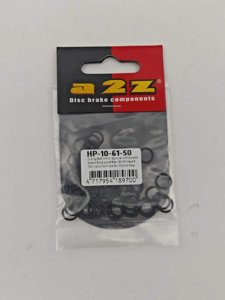 О-ринг A2Z, 6х1.0 мм, для HP-01: Shimano/Hayes/Formula B4, 50 штук