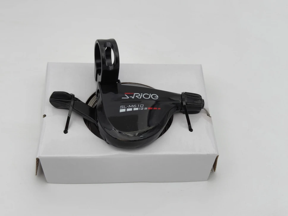 Манетка S-Ride SL-M610, тип Trigger Shifter, 12 скоростей, цвет JET BLACK, правая