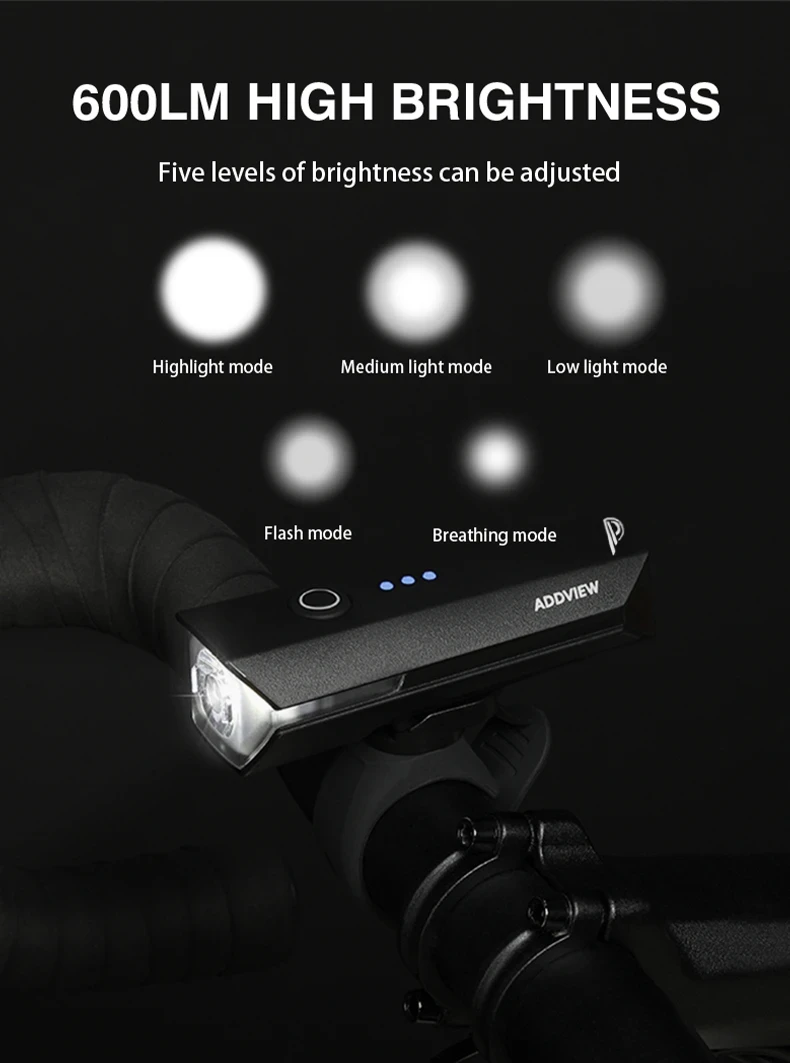 Передний фонарь Corvus Prime 600 lumen