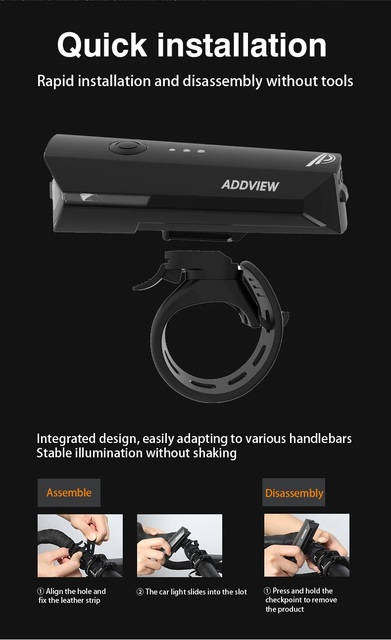 Передний фонарь Corvus Prime 600 lumen