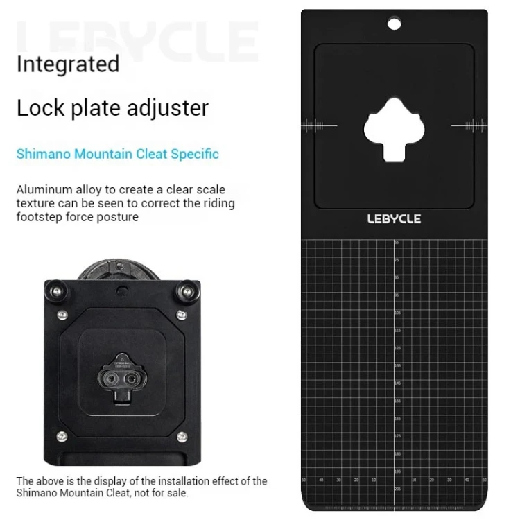 Шаблон установки шипов SPD Pedal cleat tool