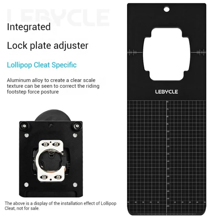 Шаблон установки шипов Lollipop Pedal cleat tool