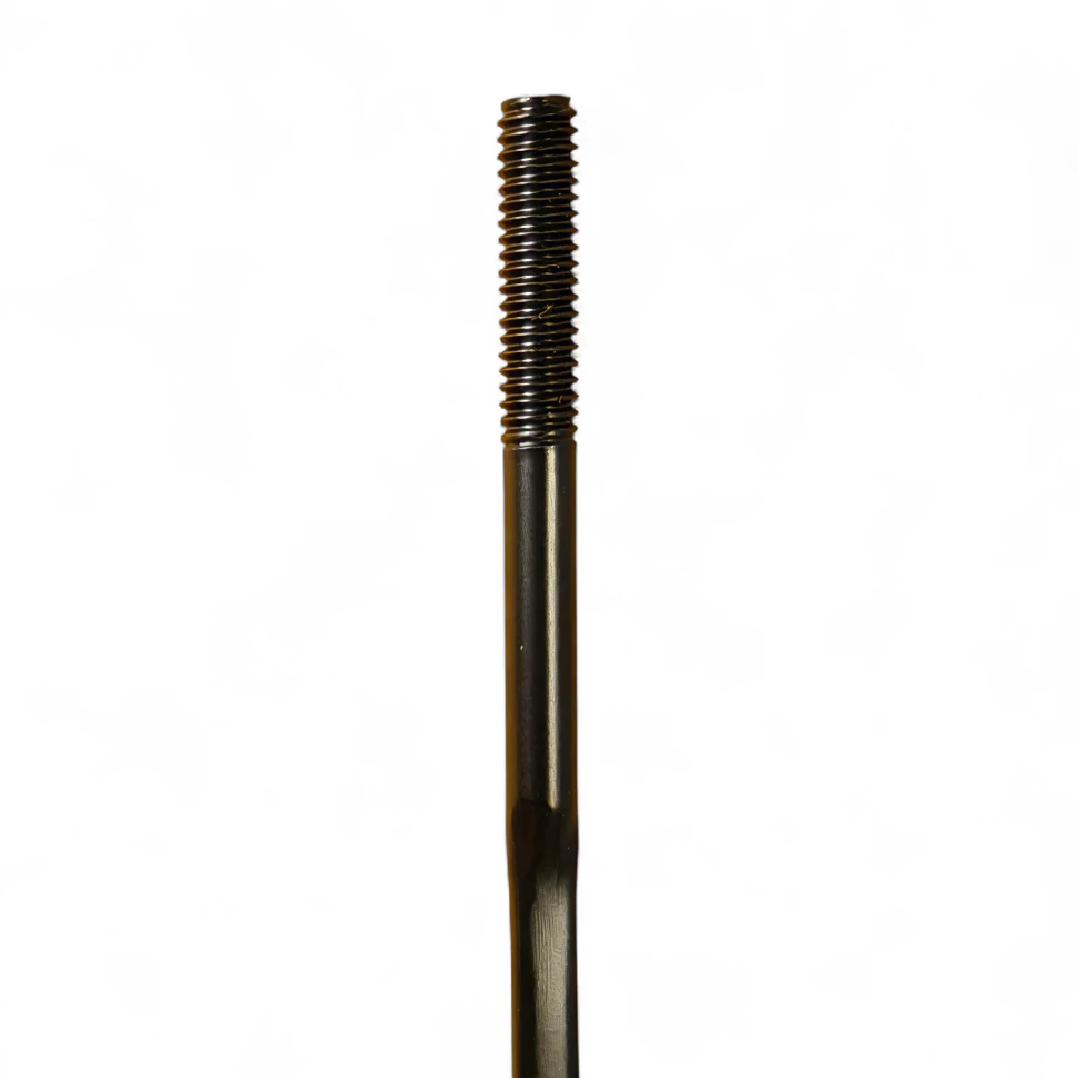 Straight Pull Спица из нерж. стали, Aero360SP, 296 мм, чёрная, 2мм. 2.0-0.85*2.1-2.0