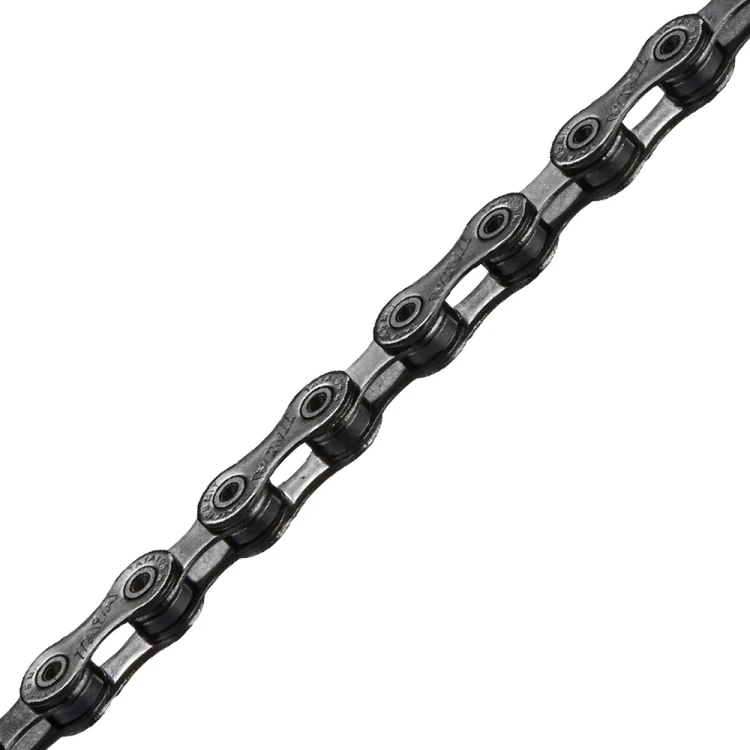 DECA-101 Ti-Black, 10 скоростная цепь для велосипеда TAYA. Цвет: черный.