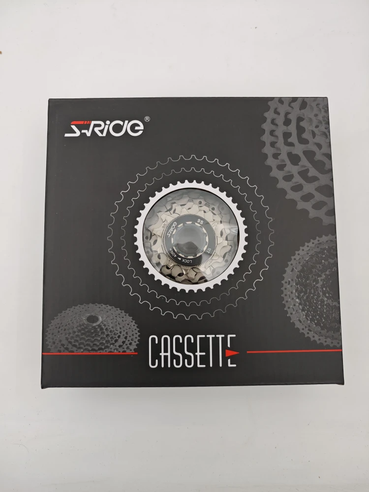Кассета S-Ride CS-M300 42T, 9ск, серебристая, черный алю-паук, CS- M300091142,11-13-15-18-21-24-30-3