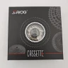 Кассета S-Ride CS-M300 42T, 9ск, серебристая, черный алю-паук, CS- M300091142,11-13-15-18-21-24-30-3 — фото 1