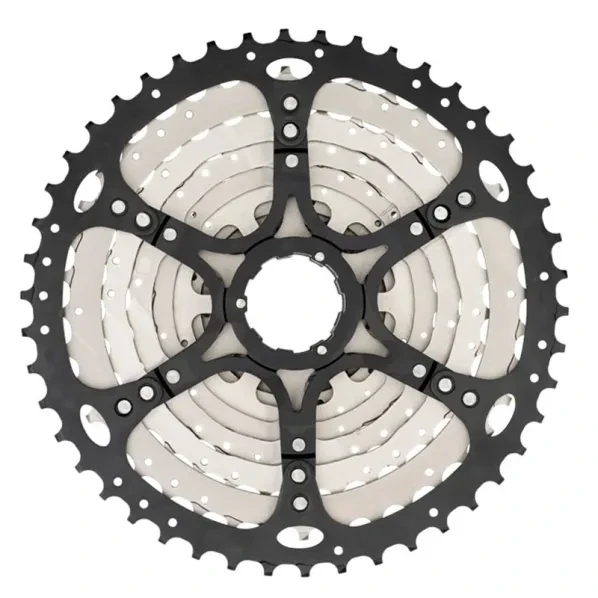 Кассета S-Ride CS-M320  50T, 12ск, серебристая, большая звезда черная(ALU)