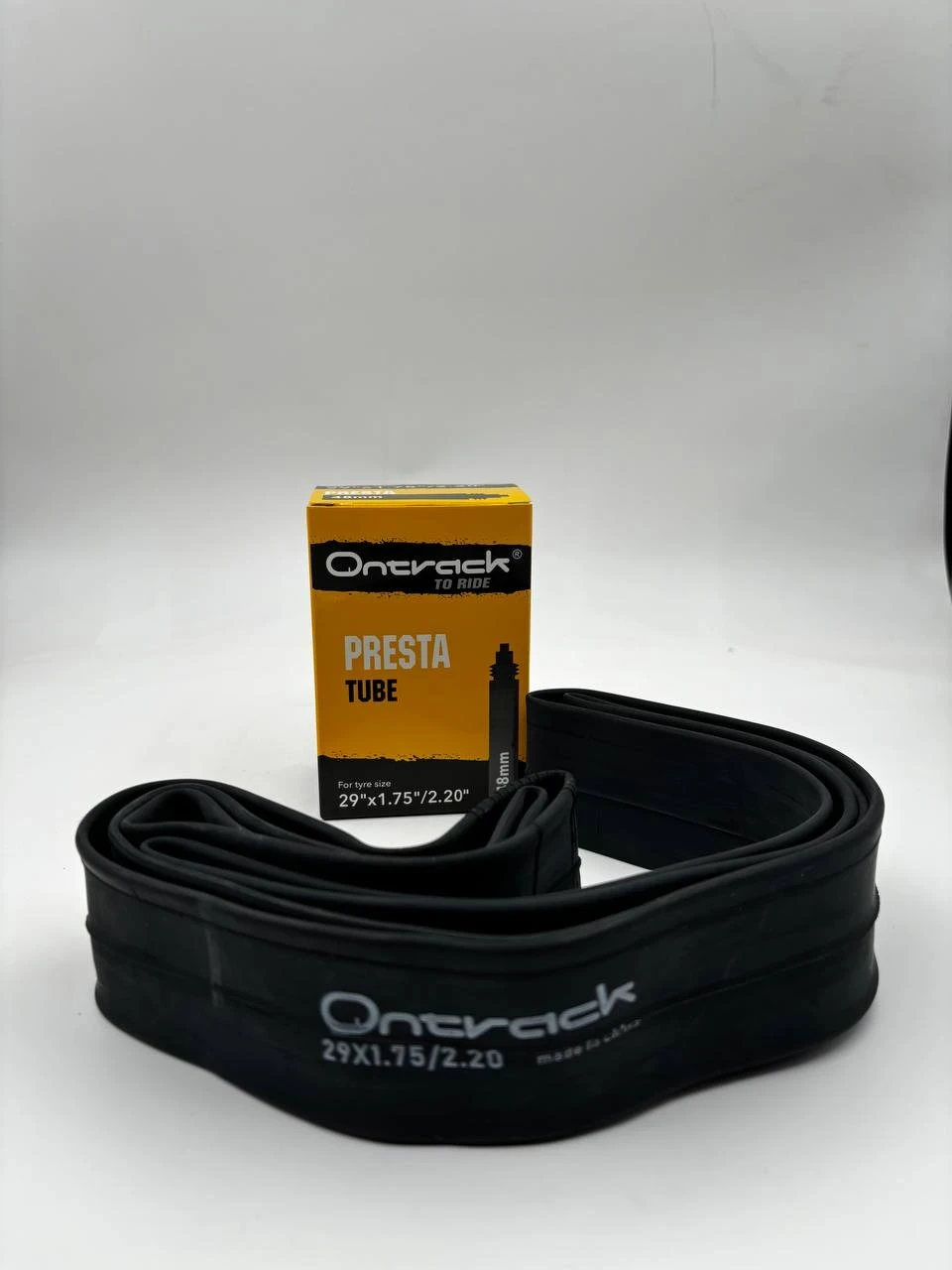 ONMTB29BUT2 29X1.75/2.20 Бутиловая камера для МТБ велосипеда ONTRACK, велосипедный ниппель 48 мм.