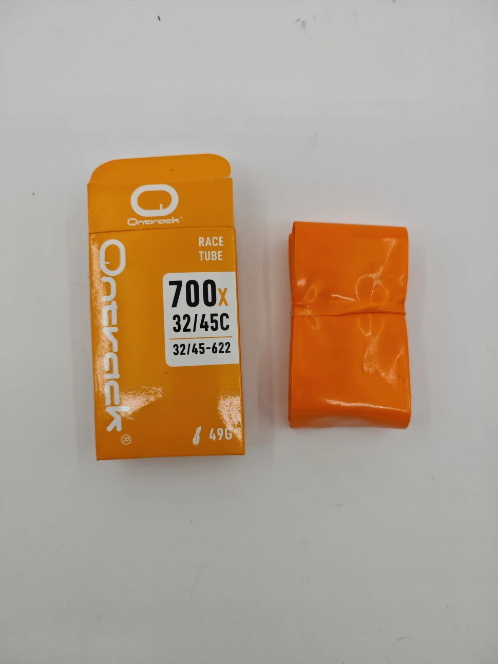 ТПУ 700X32/45C камера для грэвела ONTRACK, велосипедный ниппель 48 мм. Вес 49 грамм.
