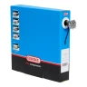Трос переключения Elvedes для SHIMANO/SRAM, 19 жил, слик, 1.1х2250 мм, наконечник: 4.5х4.5 мм, 100 ш — фото 2