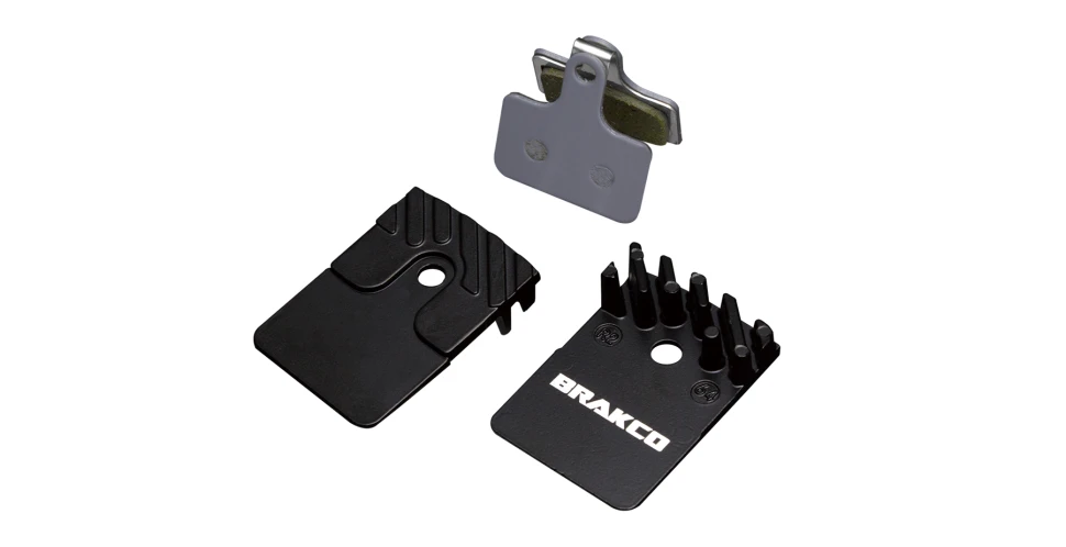 Колодки с радиатором охлаждения, органические IceStop для дисковых тормозов Shimano Ultegra etc.