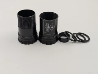 Gineyea, GXP 41x22x24мм Twistfit(Interlock) PressFit 86-92мм. Алюминиевая каретка.
