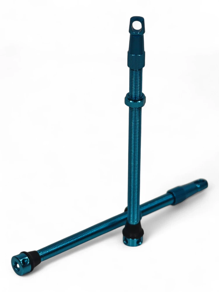 2025TUB00100BLUE Ниппель Easy2Bike, алюминий, 100 мм, голубой