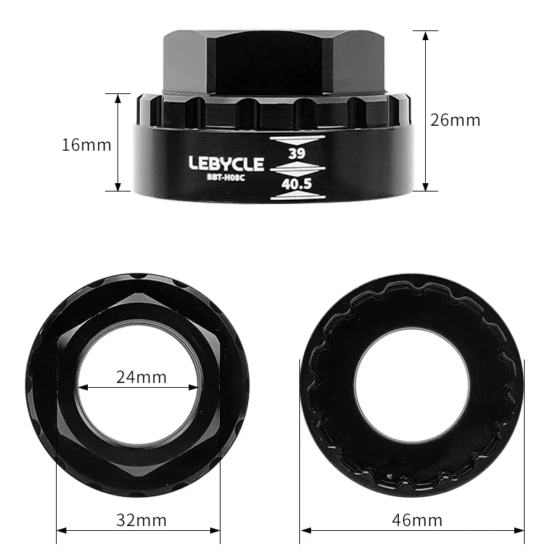 Съемник стопорных гаек Chainring lockring tool
