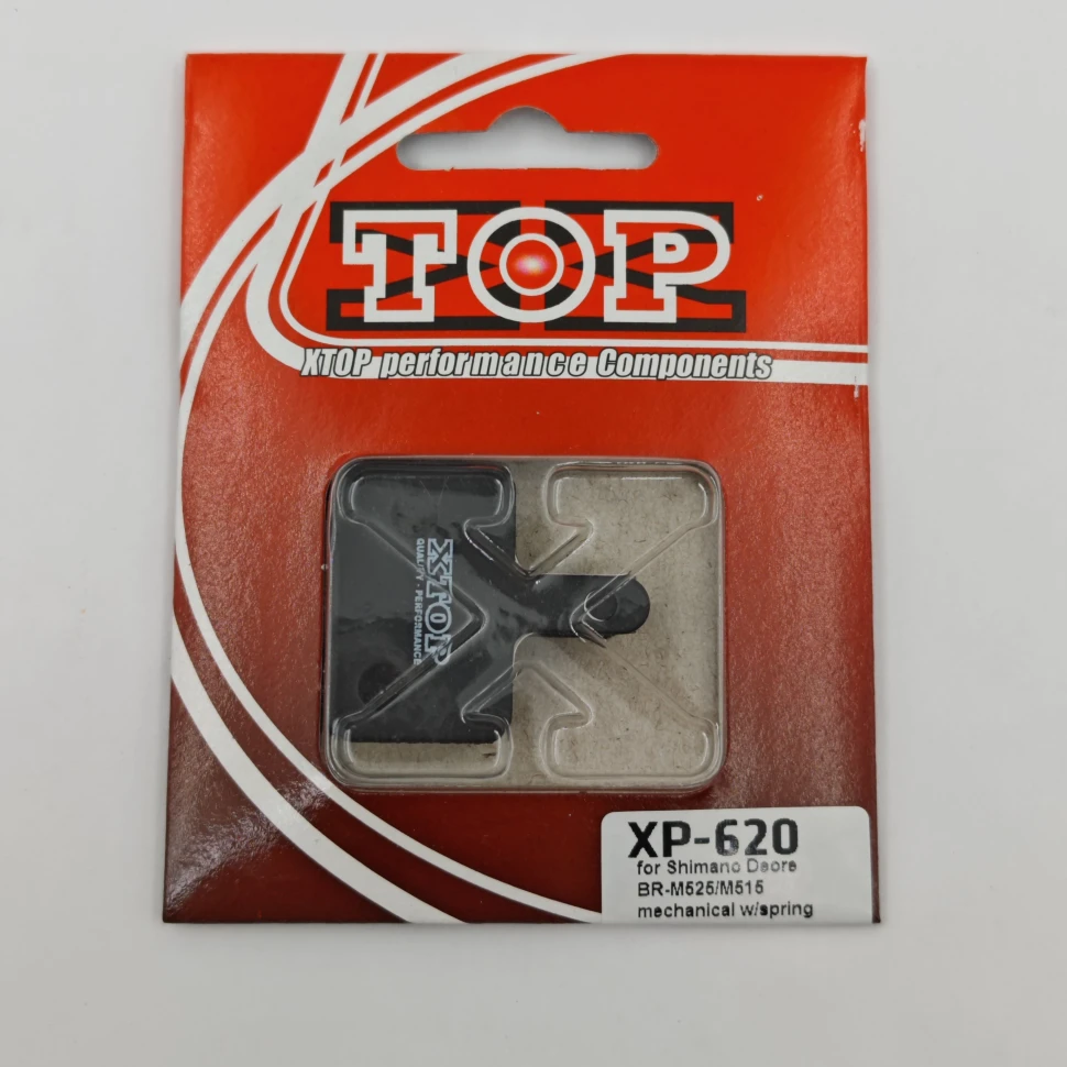 Органические дисковые тормозные колодки X-Top для Shimano Deore BR-M525/Tektro Auriga.