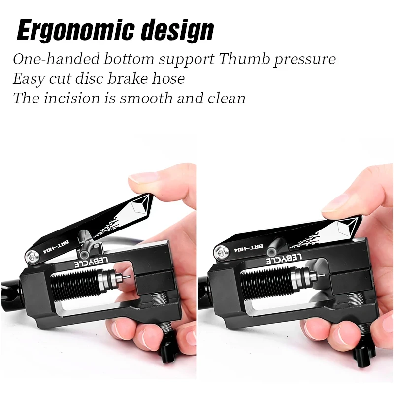 Пресс и резак для гидролинии Hydraulic brake hose cut & joint set tool