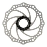 Тормозной диск Elvedes, SCS16, 160 мм, Centerlock. Материал: нержавеющая сталь. Цвет: стальной. — фото 1