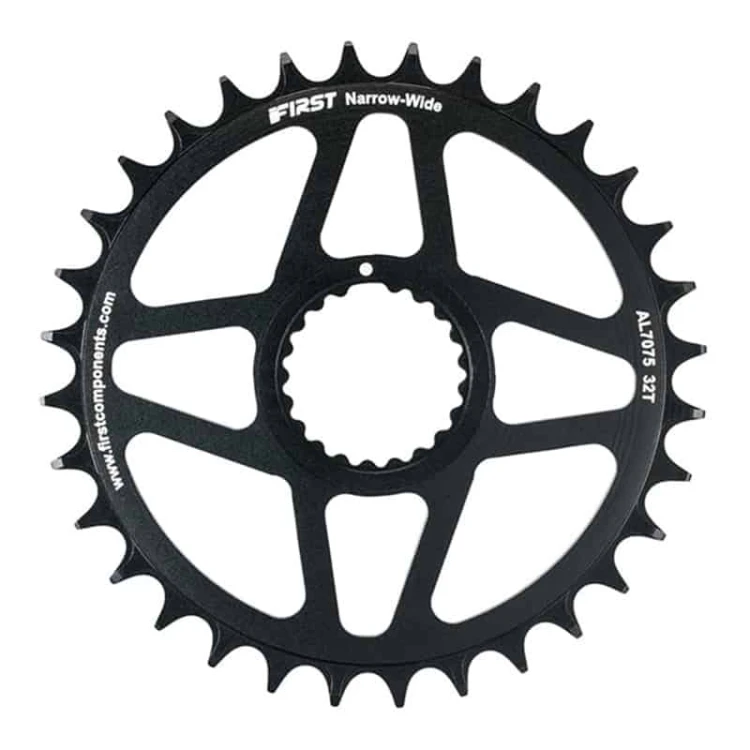 Звезда First Components Direct Mount, 34T. Материал AL7075 CNC. Под стандарт Shimano M9100