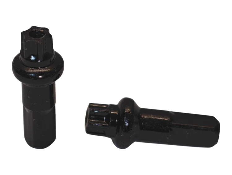 Nipple-Alumiunim, 16 mm, black. 2.0