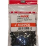 Nipple-Alumiunim, 16 mm, black. 2.0 — фото 2