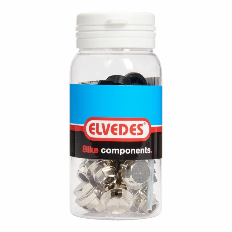 Болт Elvedes для тормозного троса и  шляпка для болта для Shimano BR-IM85/81/80/55/45, 15 штук