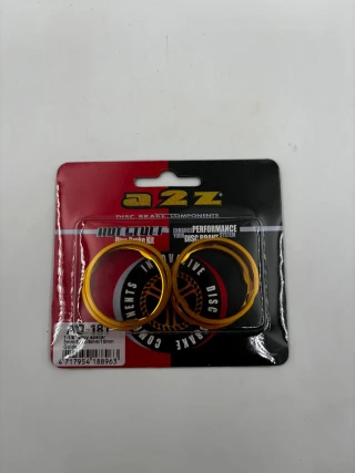 Проставочное кольцо 1-1/8" A2Z, 3/5/8/10 мм. Цвет: золотой. В комплекте 4 штуки.