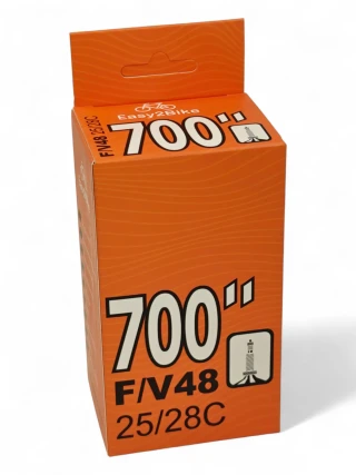Камера 700x25/28C велониппель 48 мм