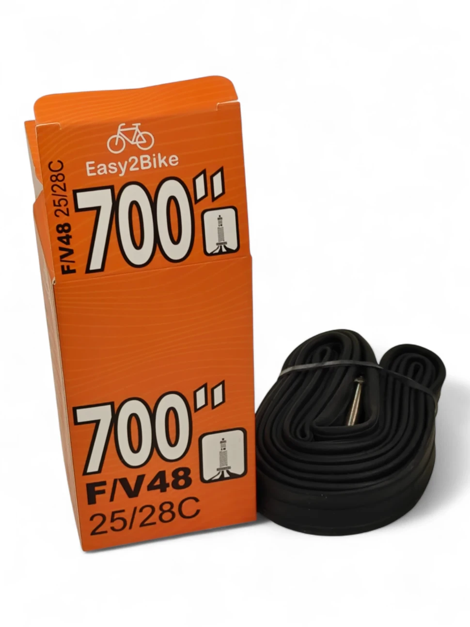 Камера 700x25/28C велониппель 48 мм