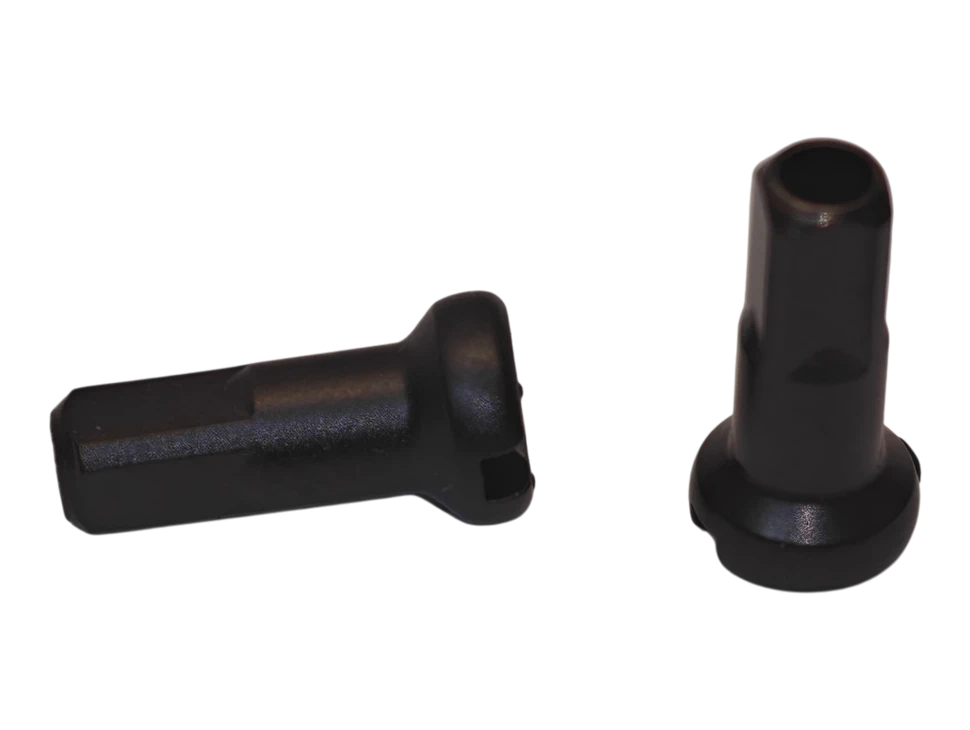 Brass Nipple, 12 mm, black, 2.0