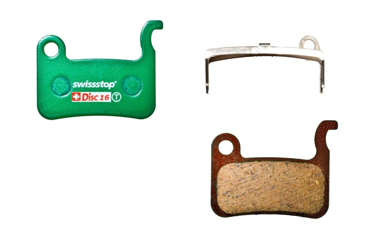 Тормозные колодки Swissstop для дисковых тормозов, покрытие С (16С). Подходят для  Shimano XTR,  DEO